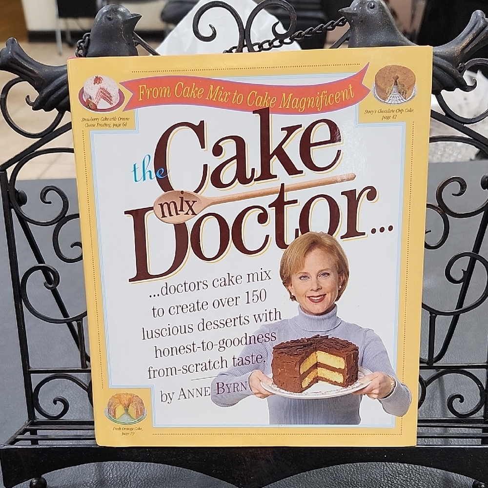 "THE CAKE MIX DOCTOR" COOKBOOK by ANNE BYRN